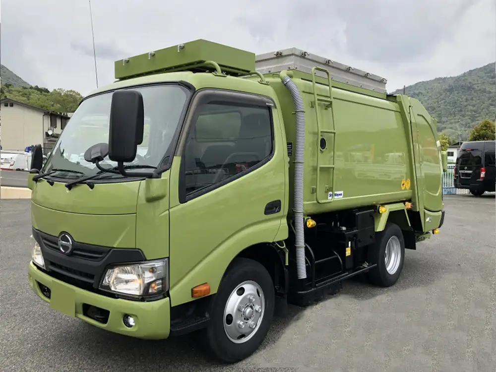 日野 デュトロ 小型 パッカー車 巻き込み式 回転ダンプ式 の中古トラック【車両No.187692】