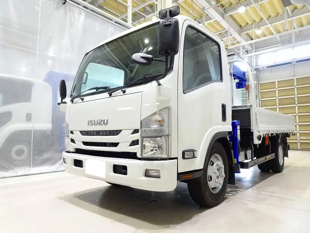 いすゞ エルフ 小型 クレーン付 4段 ラジコン｜画像1