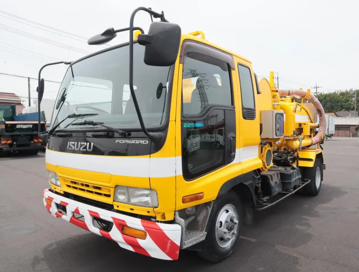 いすゞ フォワード 中型/増トン タンク車 汚泥吸引車 KK-FRR33G4 の中古トラック【車両No.187712】
