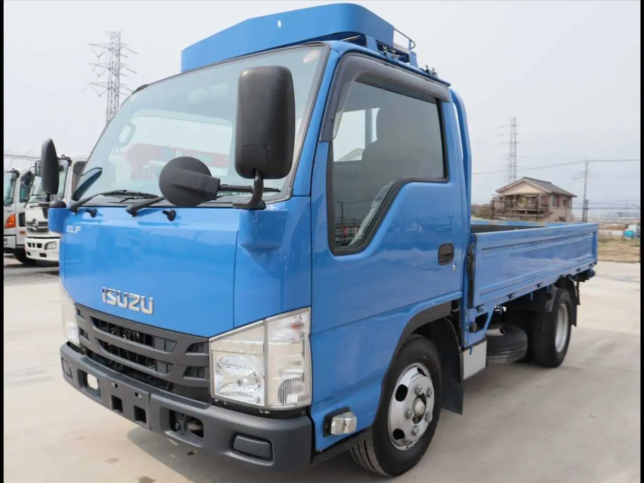 いすゞ エルフ 小型 平ボディ TPG-NJR85A H30｜画像1