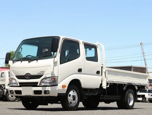 トヨタ ダイナ 小型 平ボディ Wキャブ TKG-XZU695｜画像1