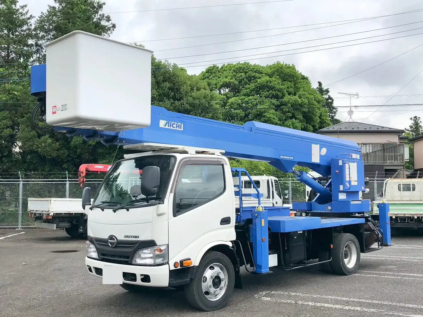 日野 デュトロ 小型 高所・建柱車 高所作業車 TKG-XZU650F の中古トラック【車両No.187904】