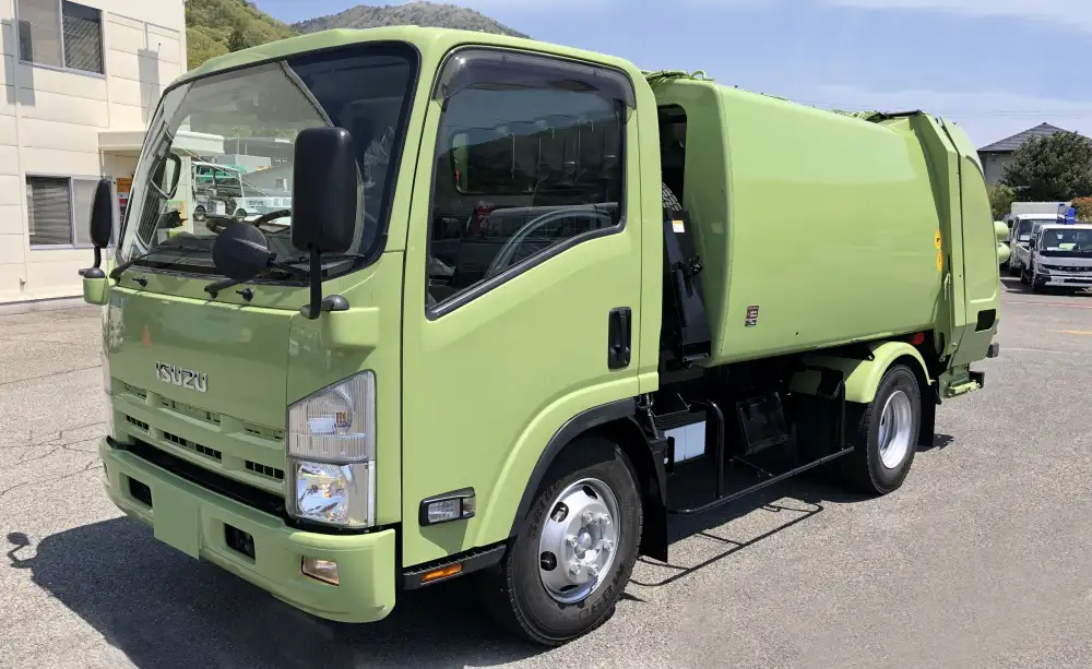 いすゞ エルフ 小型 パッカー車 プレス式 SKG-NPR85YN｜画像1
