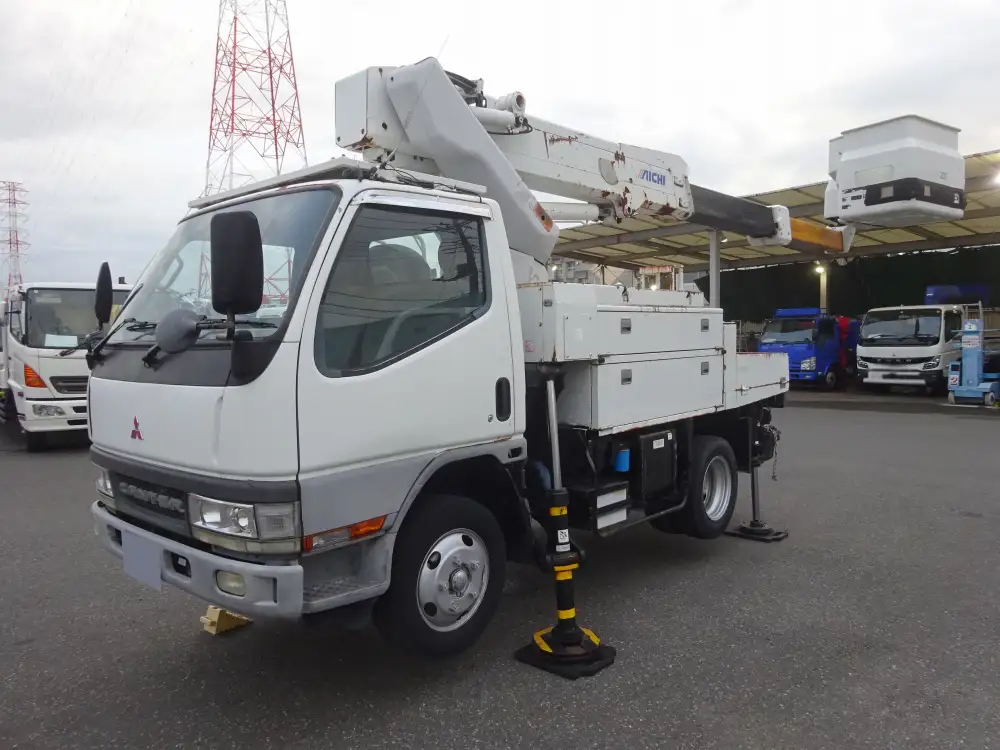 三菱 キャンター 小型 高所・建柱車 高所作業車 電工仕様 の中古トラック【車両No.188050】