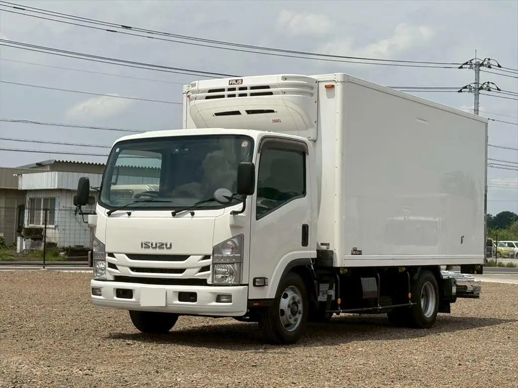 いすゞ エルフ 小型 冷凍冷蔵 低温 パワーゲート｜画像1