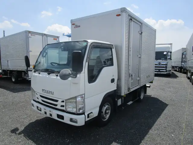 いすゞ エルフ 小型 アルミバン サイドドア TRG-NJR85AN｜画像1