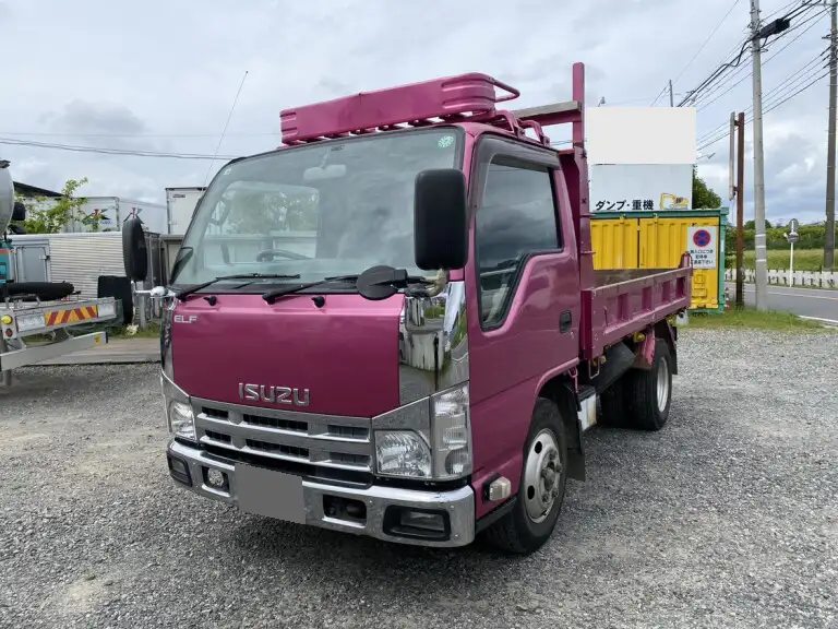 いすゞ エルフ 小型 ダンプ TKG-NJR85AD H24｜画像1