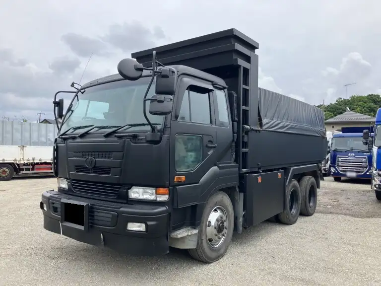 日産UD ビッグサム 大型 ダンプ コボレーン ベッド｜画像1
