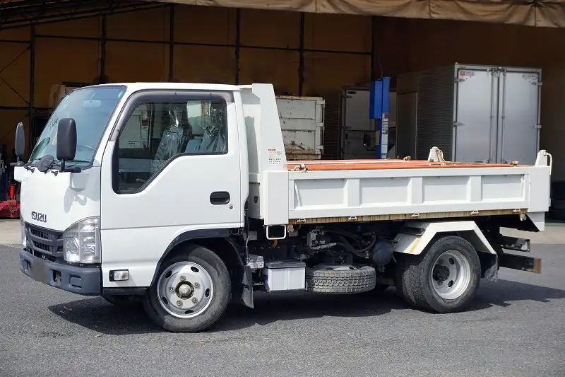 いすゞ エルフ 小型 ダンプ ローダー 強化｜画像1