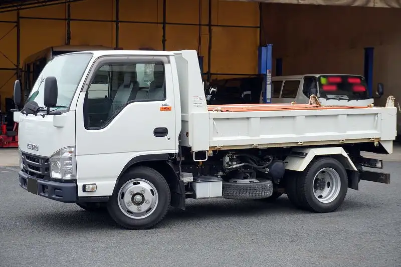 いすゞ エルフ 小型 ダンプ ローダー 強化｜画像1