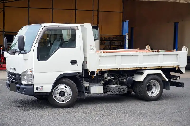 いすゞ エルフ 小型 ダンプ ローダー 強化｜画像1