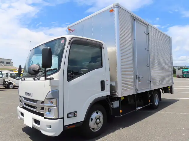 いすゞ エルフ 小型 アルミバン パワーゲート サイドドア の中古トラック【車両No.188385】