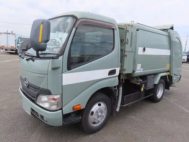 日野 デュトロ 小型 パッカー車 巻き込み式 TKG-XZU600X の中古トラック【車両No.188380】
