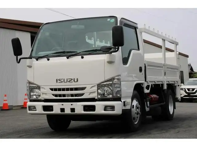 いすゞ エルフ 小型 平ボディ パワーゲート 床鉄板｜画像1