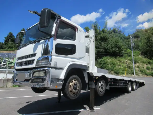三菱 スーパーグレート 大型 車両重機運搬 ラジコン ウインチ の中古トラック【車両No.188330】