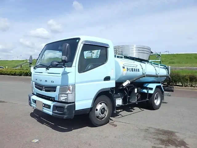 三菱 キャンター 小型 タンク車 バキューム TKG-FEB90 の中古トラック【車両No.188335】