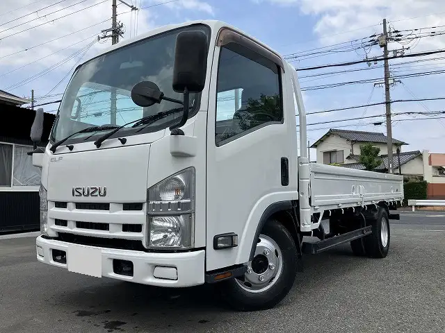いすゞ エルフ 小型 平ボディ TKG-NLR85AR H26 の中古トラック【車両No.188297】