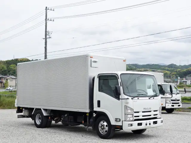 いすゞ エルフ 小型 アルミバン パワーゲート シャッター式 の中古トラック【車両No.188449】