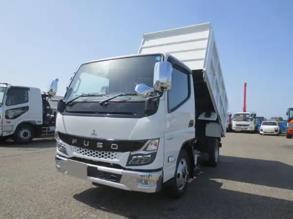 三菱 キャンター 小型 ダンプ 土砂禁 ステンレス張り の中古トラック【車両No.188513】
