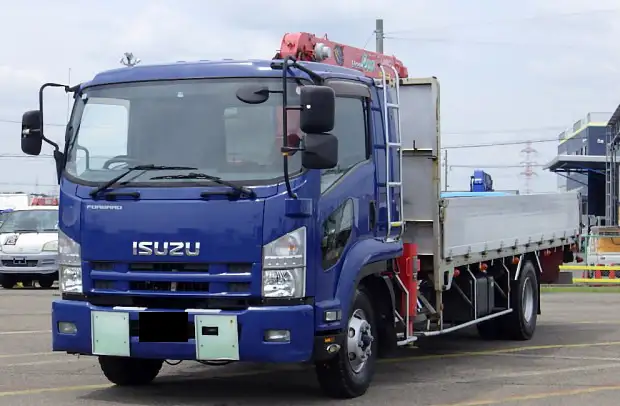 いすゞ フォワード 中型/増トン クレーン付 アルミブロック 3段 の中古トラック【車両No.188711】