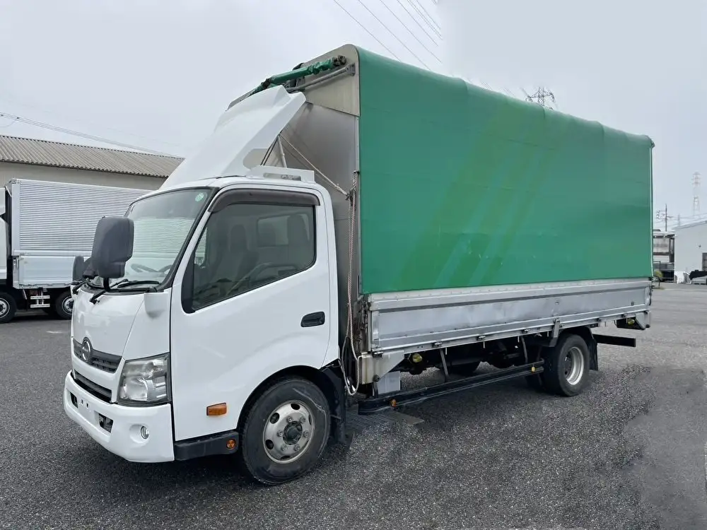 日野 デュトロ 小型 ウイング 幌ウイング TKG-XZU720M の中古トラック【車両No.188868】