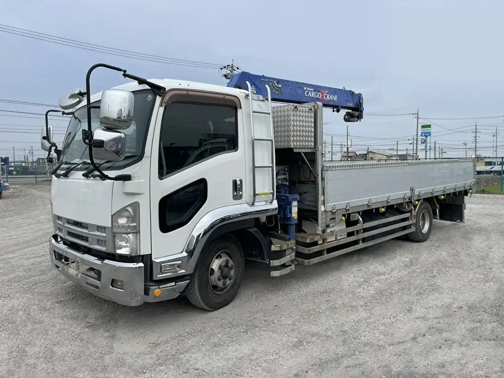 いすゞ フォワード 中型/増トン クレーン付 床鉄板 アルミブロック の中古トラック【車両No.188849】