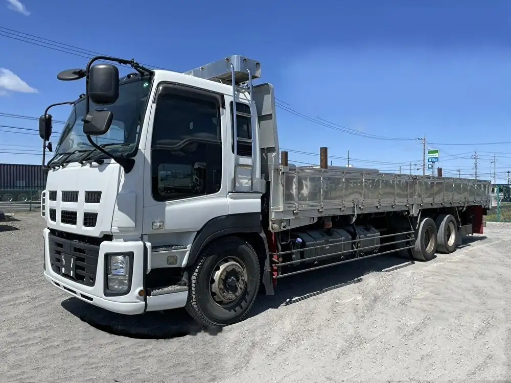 いすゞ ギガ 大型 平ボディ ベッド QKG-CYM77A の中古トラック【車両No.188834】