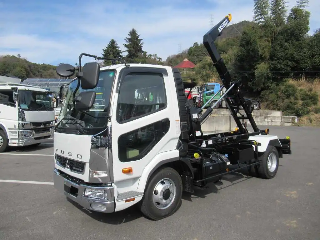 三菱 ファイター 中型/増トン アームロール ツインホイスト 2KG-FK72F の中古トラック【車両No.188773】
