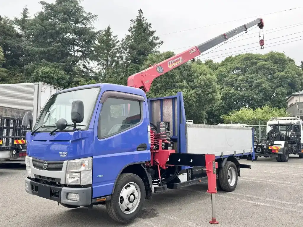 日産 アトラス 小型 クレーン付 床鉄板 アルミブロック の中古トラック【車両No.188924】