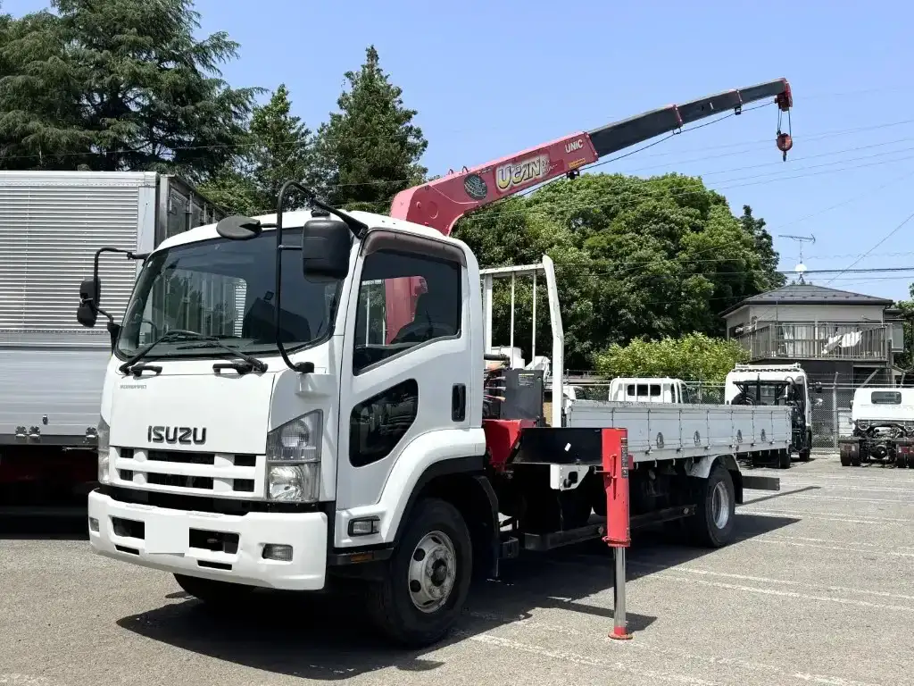 いすゞ フォワード 中型/増トン クレーン付 4段 ラジコン の中古トラック【車両No.188944】