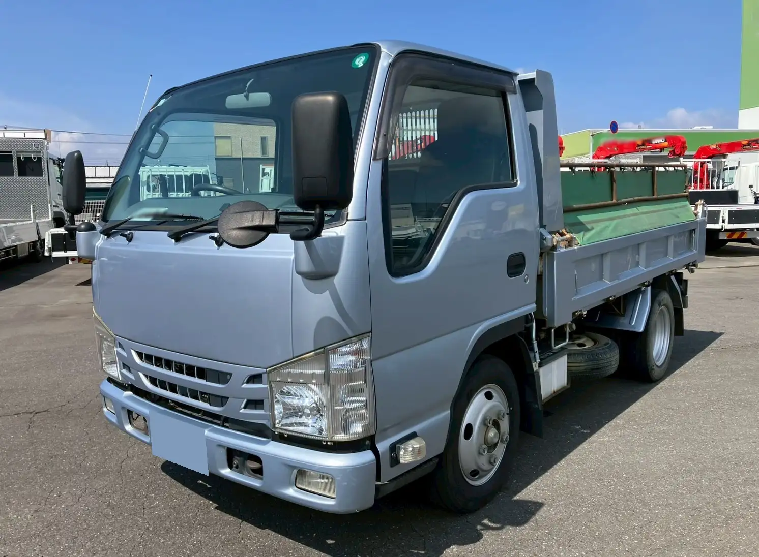 いすゞ エルフ 小型 ダンプ 強化 コボレーン の中古トラック【車両No.188956】