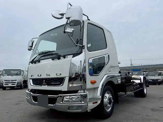 三菱 ファイター 中型/増トン アームロール ツインホイスト ベッド の中古トラック【車両No.188893】