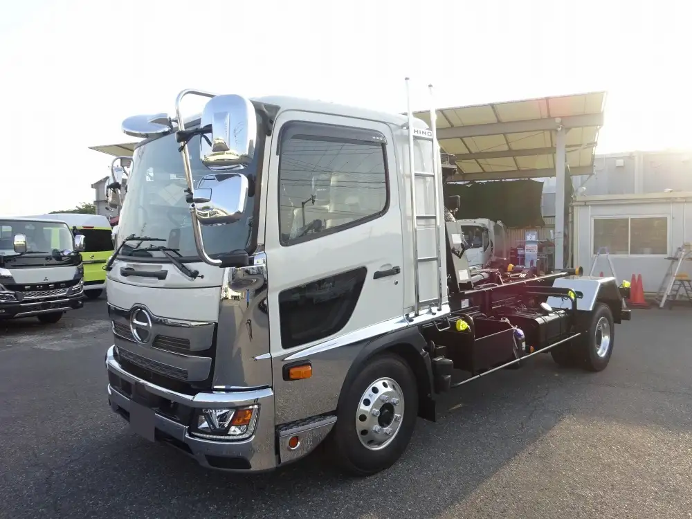 日野 レンジャー 中型/増トン アームロール ツインホイスト ベッド の中古トラック【車両No.189056】