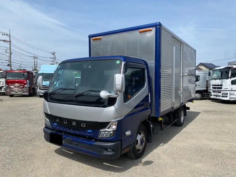 三菱 キャンター 小型 アルミバン サイドドア 2RG-FEB50 の中古トラック【車両No.189127】