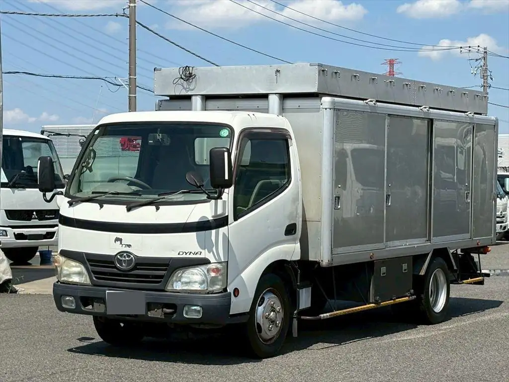 日野 デュトロ 小型 アルミバン ボトルカー サイドドア の中古トラック【車両No.189205】