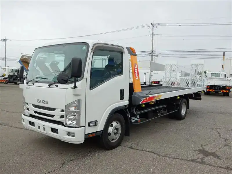 いすゞ エルフ 小型 車両重機運搬 ラジコン ウインチ の中古トラック【車両No.189352】