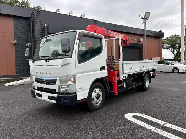 三菱 キャンター 小型 クレーン付 4段 ラジコン の中古トラック【車両No.189446】