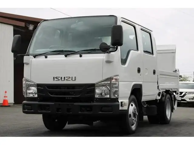 いすゞ エルフ 小型 平ボディ Wキャブ パワーゲート の中古トラック【車両No.189514】