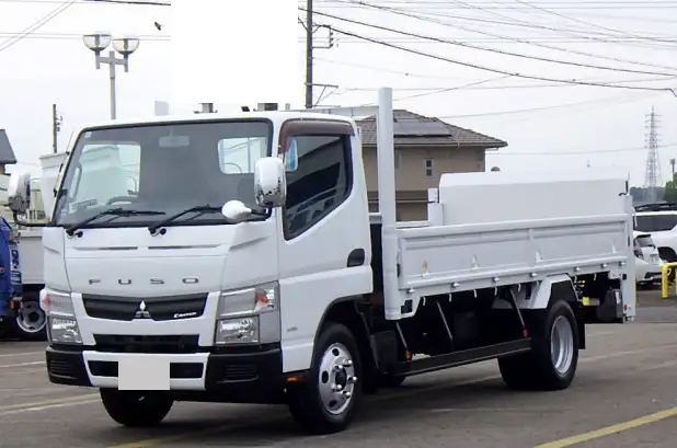 三菱 キャンター 小型 平ボディ パワーゲート TKG-FEA50 の中古トラック【車両No.189394】