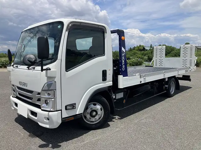 いすゞ エルフ 小型 車両重機運搬 ラジコン ウインチ の中古トラック【車両No.189542】