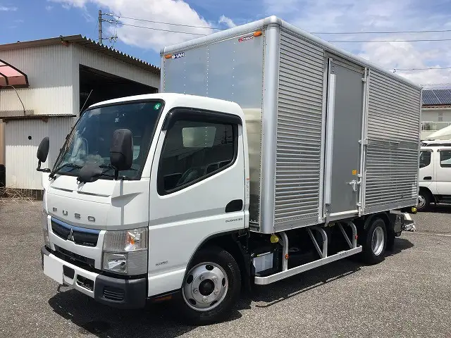 三菱 キャンター 小型 アルミバン パワーゲート サイドドア の中古トラック【車両No.189521】
