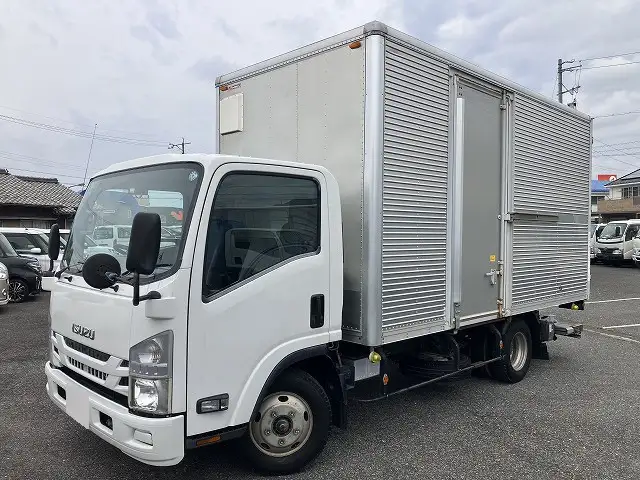 いすゞ エルフ 小型 アルミバン パワーゲート サイドドア の中古トラック【車両No.189513】