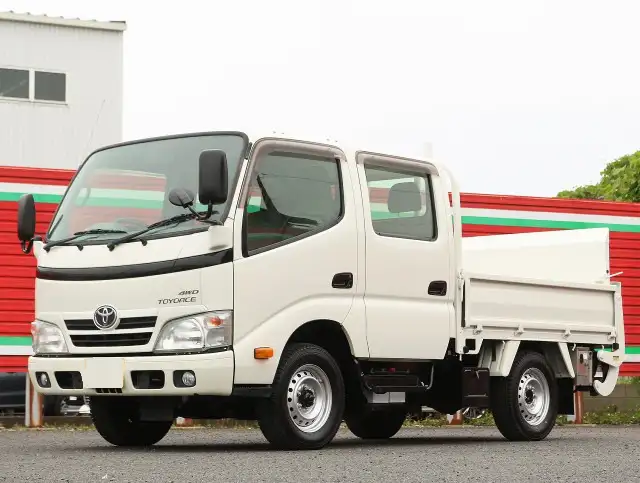 トヨタ トヨエース 小型 平ボディ Wキャブ パワーゲート の中古トラック【車両No.189467】