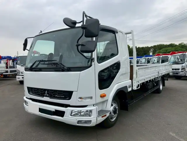 三菱 ファイター 中型/増トン 平ボディ ベッド 2KG-FK62F の中古トラック【車両No.189670】