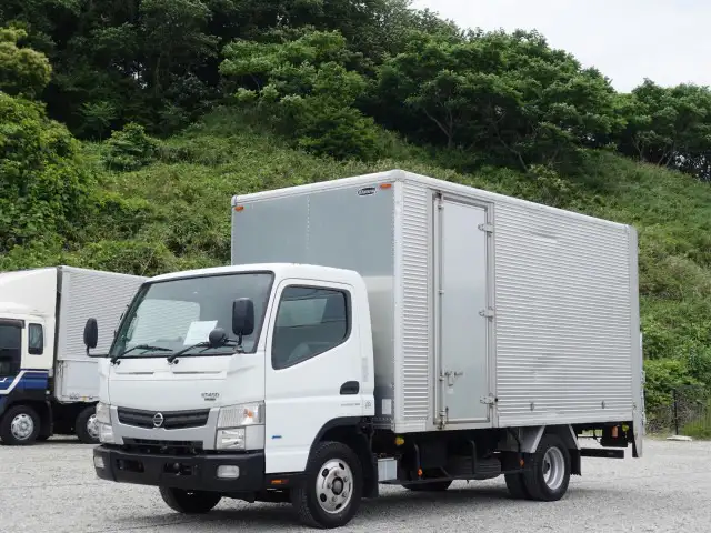 三菱 キャンター 小型 アルミバン パワーゲート サイドドア の中古トラック【車両No.189597】