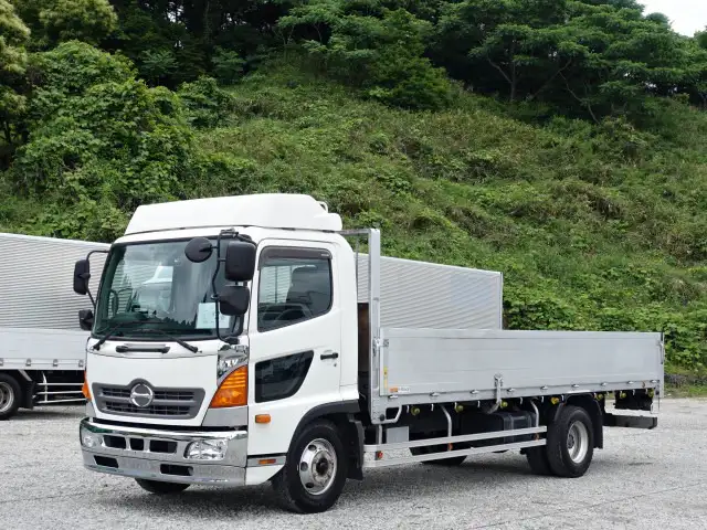 日野 レンジャー 中型/増トン 平ボディ アルミブロック TKG-FC9JJAA の中古トラック【車両No.189639】