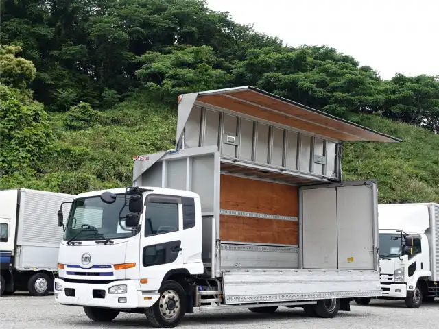 日産UD コンドル 中型/増トン ウイング パワーゲート 床鉄板 の中古トラック【車両No.189630】