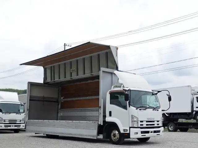 いすゞ フォワード 中型/増トン ウイング パワーゲート TKG-FRR90S2 の中古トラック【車両No.189595】