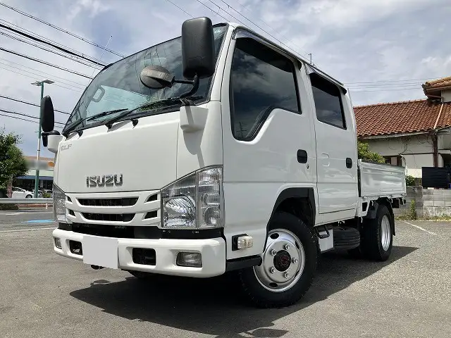 いすゞ エルフ 小型 平ボディ Wキャブ TRG-NJS85A の中古トラック【車両No.190107】
