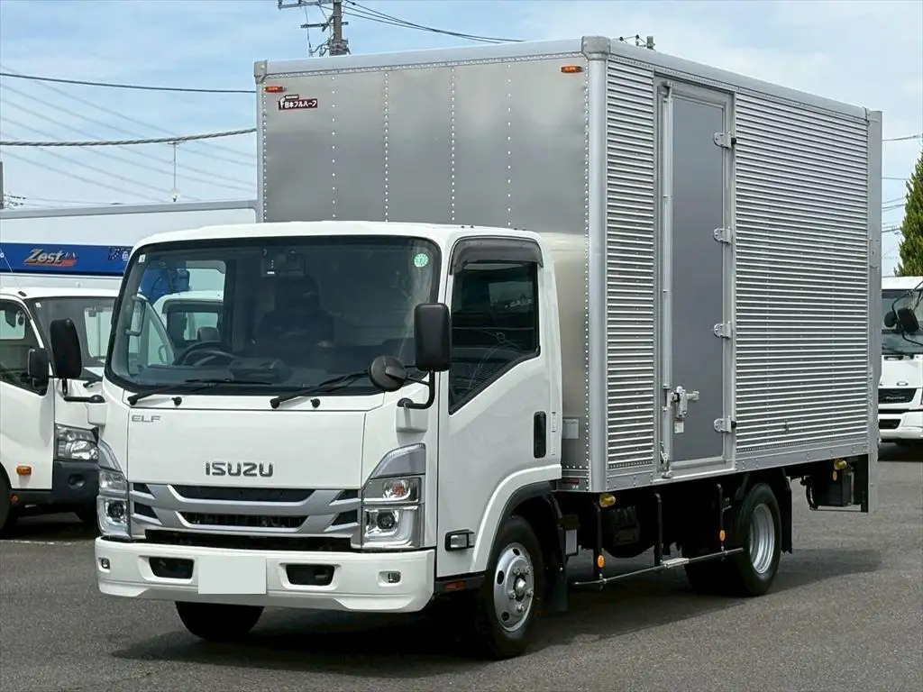 いすゞ エルフ 小型 アルミバン パワーゲート サイドドア の中古トラック【車両No.190173】